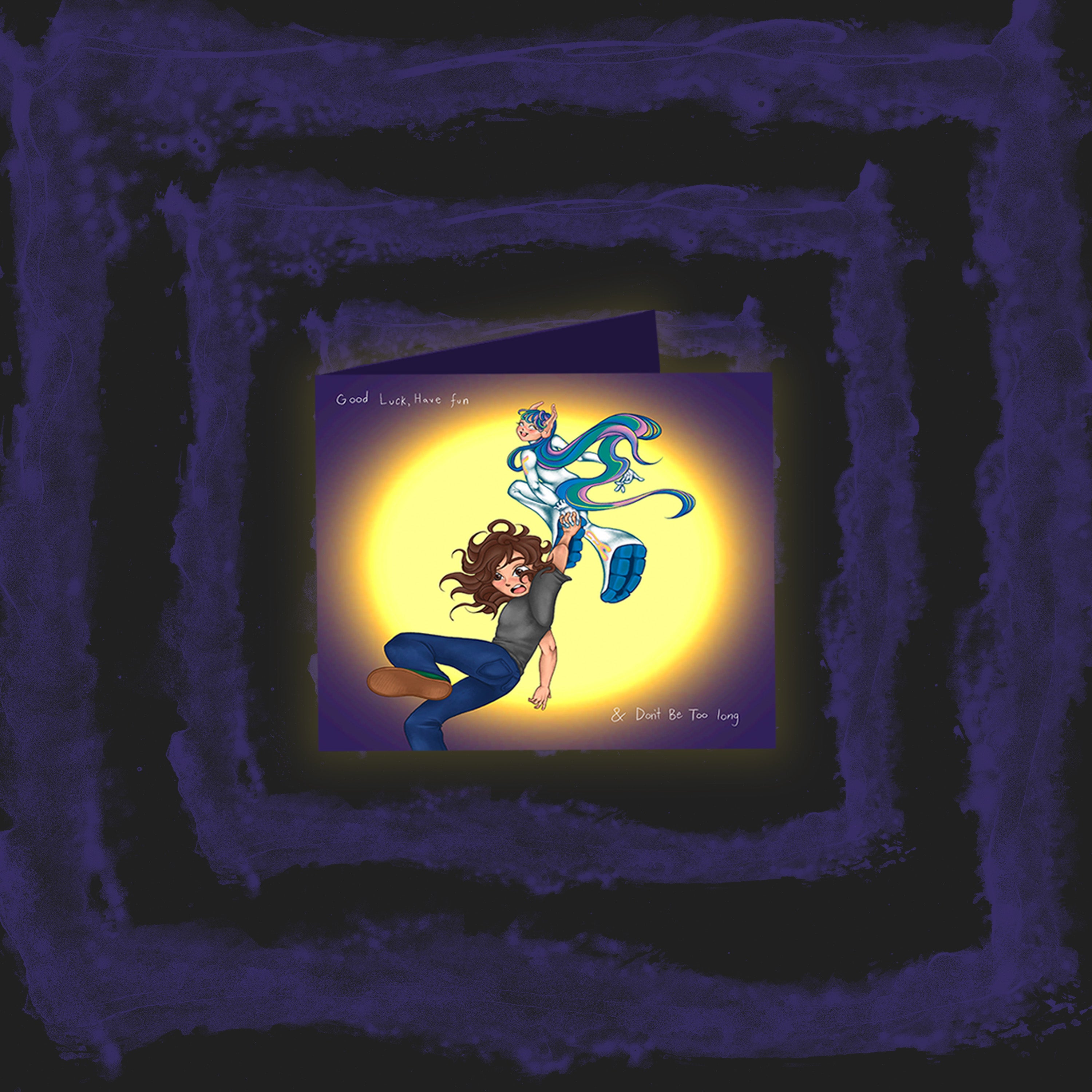 'Good Luck, Have Fun & Don't Be Too long' deluxe album digipack cd.